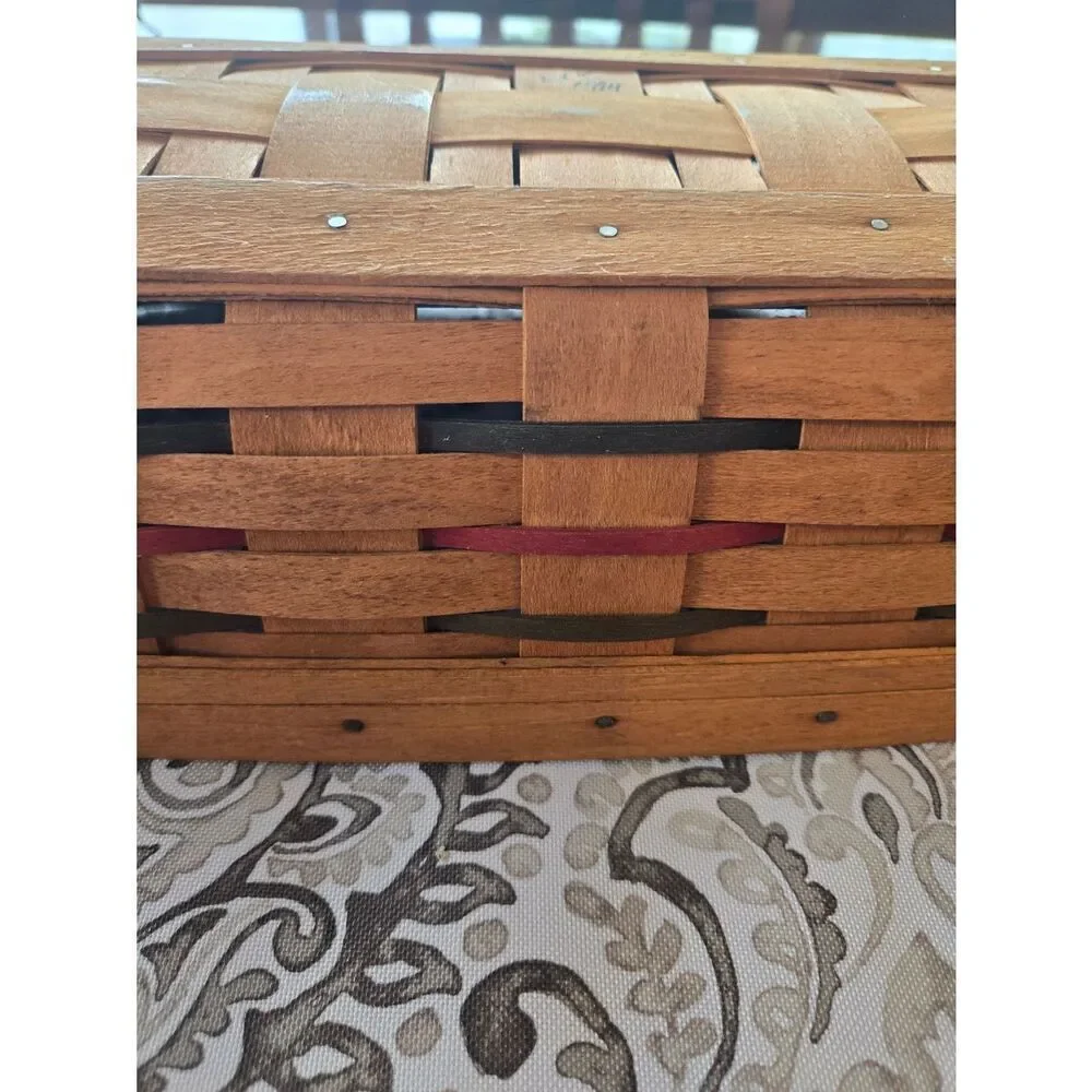 Longaberger handwoven basket